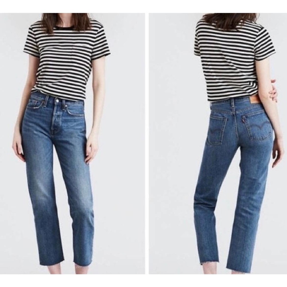 Levi's Original 501 Raw Edge Hem Jean 28